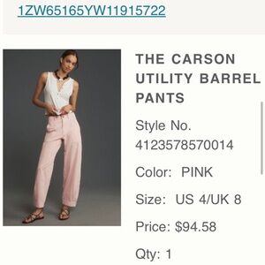 THE CARSON UTILITY BARREL PANTS